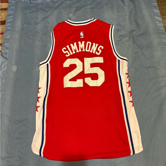 NBA Philadelphia 76ers designer basketball jersey this one has it all size L - Picture 3 of 5